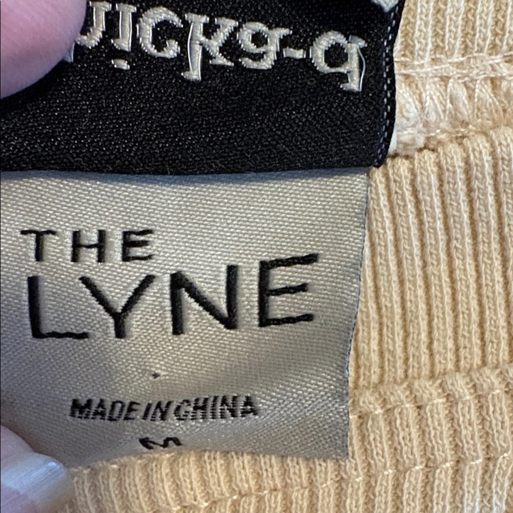 Chicks-D The Lyne Cream Smiley Face Sweatshirt - Picture 3 of 9